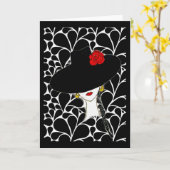 Carte amis (Fleur jaune)