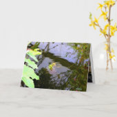 Carte Amis (Fleur jaune)