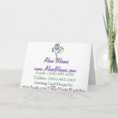 Carte Amis (Dos)