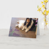 Carte Amis (Fleur jaune)