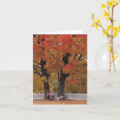 Carte Amis (Fleur jaune)