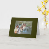 Carte Amis (Fleur jaune)