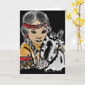 Carte Amis autochtones (Fleur jaune)