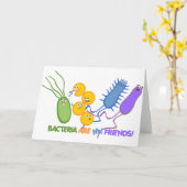 Carte Amis bactériens (Fleur jaune)