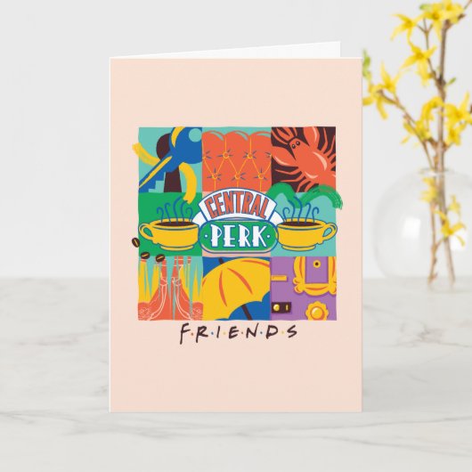 Carte AMIS™ | Central Perk Vibrant Graphic (Fleur jaune)