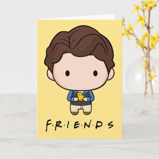 Carte AMIS™| Chandler Chibi (Fleur jaune)