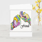 Carte Amis d'ASL (Fleur jaune)