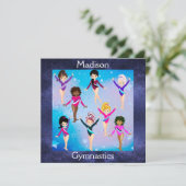 Carte Amis De Gymnastique : Ces Gymnases Nous Ressemblen (Debout devant)