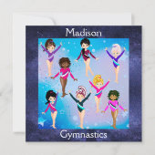 Carte Amis De Gymnastique : Ces Gymnases Nous Ressemblen (Devant)