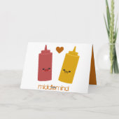 Carte Amis de ketchup et de moutarde (Dos)