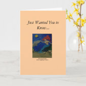 Carte Amis de Mermaid (Fleur jaune)