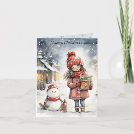 Carte Amis de Noël (Devant)