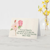 Carte Amis de pivoine (Fleur jaune)