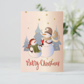 Carte Amis des neiges (Debout devant)