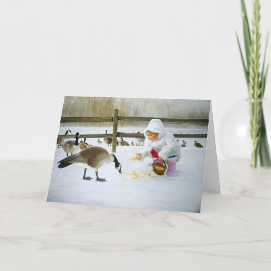 Carte Amis d'hiver (Devant)