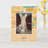 Carte Amis d'idiot (Fleur jaune)