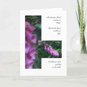 Carte Amis : Esprit, esprit, et âme