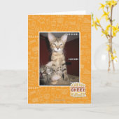 Carte Amis Idiot (Fleur jaune)