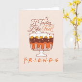 Carte AMIS™ | Il Goûte Comme Des Pieds ! (Fleur jaune)