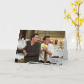 Carte AMIS™| Joey et Chandler craignent (Fleur jaune)