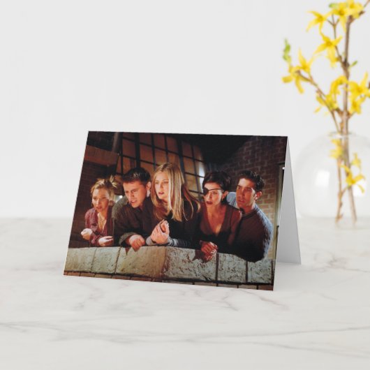 Carte AMIS™| La Bande sur le Balcon (Fleur jaune)