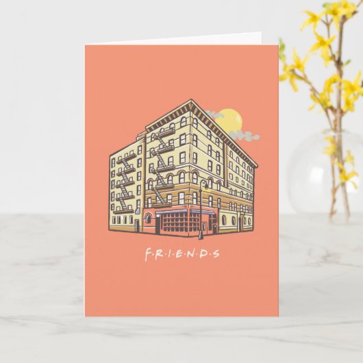 Carte AMIS™ | Monica's Apartment Building (Fleur jaune)