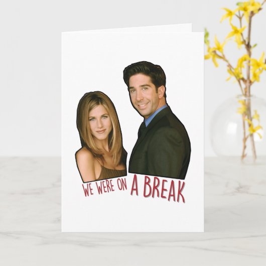 Carte AMIS™ | Nous étions en pause (Fleur jaune)