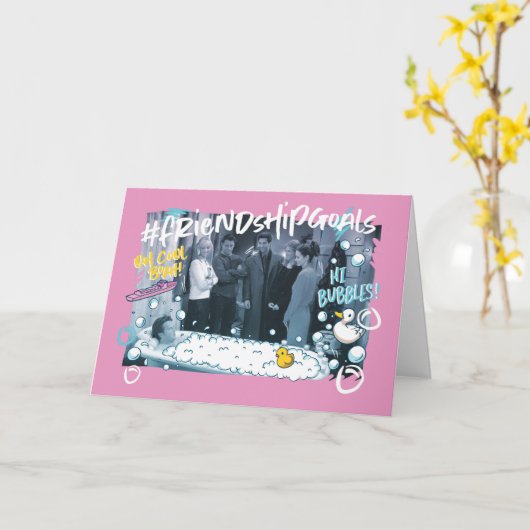 Carte AMIS™ | Objectifs d'amitié (Fleur jaune)