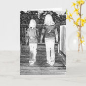 Carte Amis par choix (Fleur jaune)