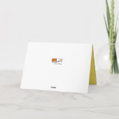 Carte Amis, Pensez à vous, souriez, juste parce que (Dos)