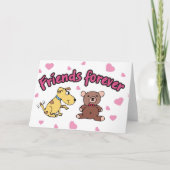 Carte Amis pour toujours ! (Devant)