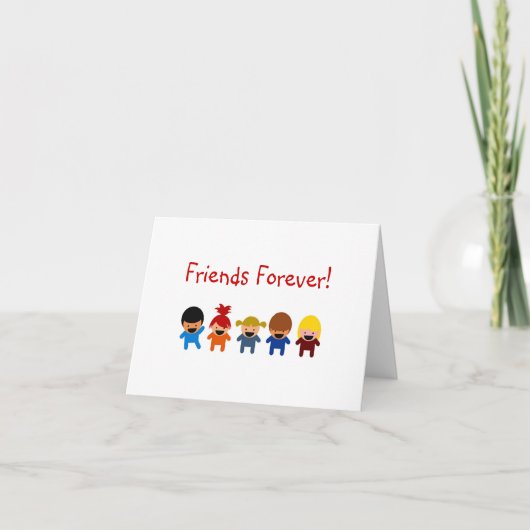 Carte Amis pour Toujours (Devant)