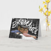 Carte AMIS™| Ross, Joey et Chandler Bromance (Fleur jaune)