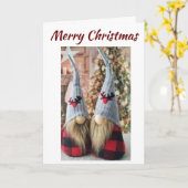 CARTE AMIS SPÉCIAUX EN VACANCES SPÉCIALES MERRY NOËL (Fleur jaune)