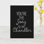 Carte AMIS™ | Vous êtes la Joey à mon Chandler (Fleur jaune)