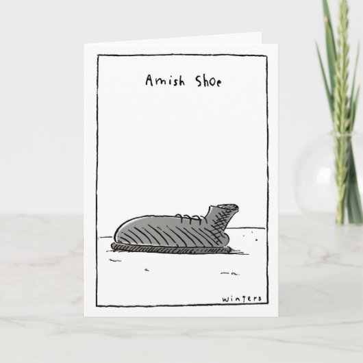 Carte AmishShoe (Devant)