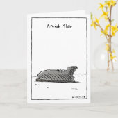 Carte AmishShoe (Fleur jaune)