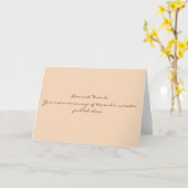 Carte Amitié (Fleur jaune)