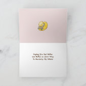 Carte amitié  bon rétablissement (Intérieur)