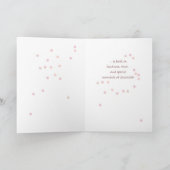 Carte Amitié Bonjour, et chocolat (Intérieur)