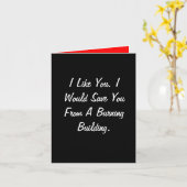 Carte Amitié brûlant Buildin (Fleur jaune)