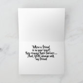 CARTE AMITIÉ CAROUSEL DRAGON (Intérieur)