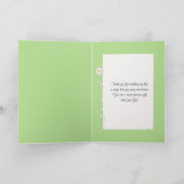 Carte Amitié Daisy (Intérieur)