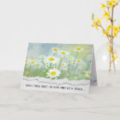 Carte Amitié Daisy Meadow (Fleur jaune)