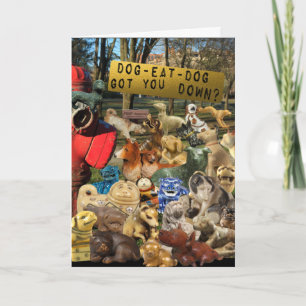 Carte Amitié de la marche des chiens