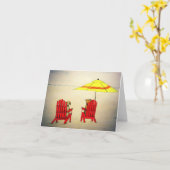 Carte Amitié de Pawprints (Fleur jaune)