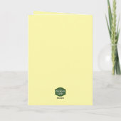 Carte Amitié des forêts de grenouilles et de castors (Dos)