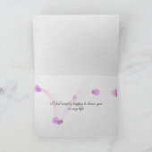 Carte Amitié du jardin de Tulip (Intérieur)