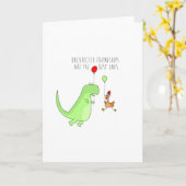 Carte Amitié inattendue (Fleur jaune)