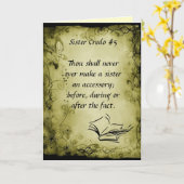 Carte Amitié-Je suis désolé (Fleur jaune)